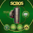 SCB05 LED Cylinder Up Down Light 2 Directional Brass Sconce Lighting 12V Low Voltage