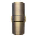 SCB05 LED Cylinder Up Down Light 2 Directional Brass Sconce Lighting 12V Low Voltage