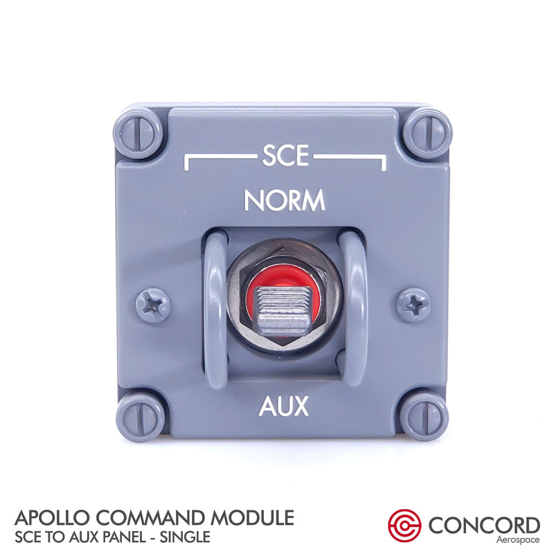 APOLLO COMMAND MODULE SINGLE SWITCH PANEL - SCE to AUX