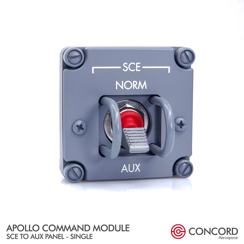 APOLLO COMMAND MODULE SINGLE SWITCH PANEL - SCE to AUX