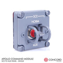 APOLLO COMMAND MODULE SINGLE SWITCH PANEL - SCE to AUX