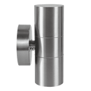SCS06 LED Stainless Steel Cylinder Up Down Light 2 Directional Sconce Lighting 12V Low Voltage