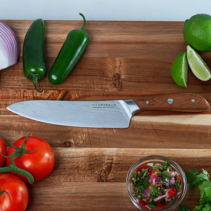 8" Damascus Chef Knife, photo 3 of 4
