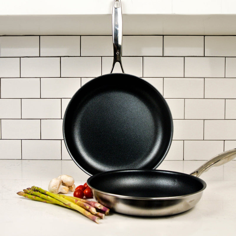 Nonstick Clad Fry Pan 2-Piece Set - Induction, photo 2 of 4