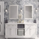 Gray 10x10 Honed Hexagon Bardiglio Marble Tile (5 pack, 2.95 sq ft/case)