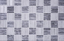 White Gray 12x12 Polished Brick Marble Mosaic Tile (5 pack, 5 sq ft/case) - Sample