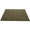 Peanut Brown 12x12 Glossy Uniform Square Glass Mosaic Tile (20 pack, 20 sq ft/case)