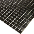 Dark Brown 12x12 Glossy Uniform Square Glass Mosaic Tile (20 pack, 20 sq ft/case) - Sample