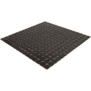 Dark Brown 12x12 Glossy Uniform Square Glass Mosaic Tile (20 pack, 20 sq ft/case)