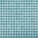 Blue-Green 12x12 Uniform Square Glossy Glass Mosaic Tile (20 pack, 20 sq ft/case)