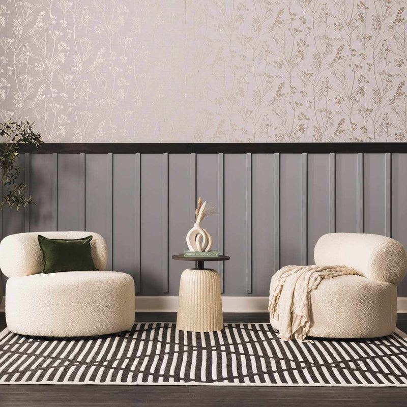 Anah Black Durable Rug