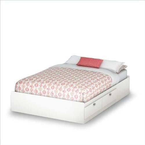 Full size Modern Platform Bed with 4 Storage Drawers, photo 2 of 5