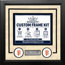 San Francisco Giants Custom MLB Baseball 16x20 Picture Frame Kit (Multiple Colors) by Dynasty Sports & Framing