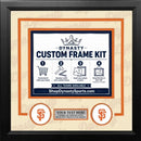 San Francisco Giants Custom MLB Baseball 16x20 Picture Frame Kit (Multiple Colors) by Dynasty Sports & Framing