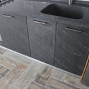 Shadow Gray - Real Stone Veneer Sheets [Pack of 3]