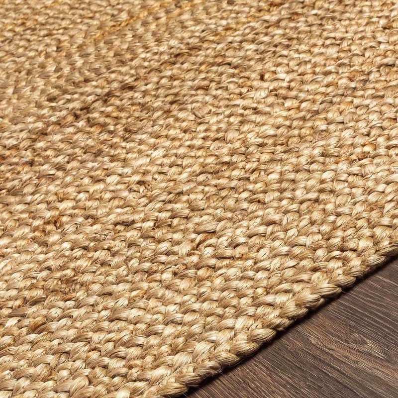 Shippagan Tan Jute Braided Rug