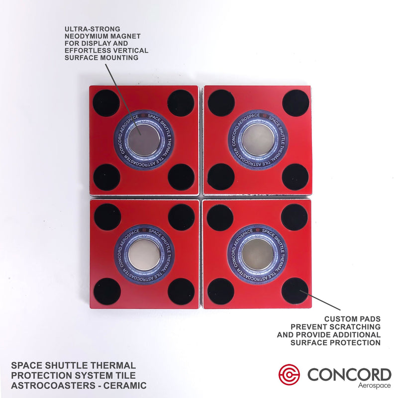 SPACE SHUTTLE THERMAL PROTECTION SYSTEM TILE ASTROCOASTER