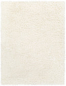 Siari Solid Cream Plush Rug