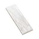 White 2.5x8 Glossy Matte Subway Ceramic Tile (38 pack, 5.38 sq ft/case)