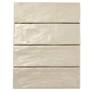 Light Tea Green 2.5x8 Glossy Matte Subway Ceramic Tile (38 pack, 5.38 sq ft/case) - Sample
