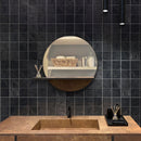 Black 4x4 Glossy Matte Subway Ceramic Tile (60 pack, 6.46 sq ft/case)