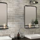 Light Tea Green 2.5x8 Glossy Matte Subway Ceramic Tile (38 pack, 5.38 sq ft/case)