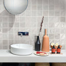 White 4x4 Glossy Matte Subway Ceramic Tile (50 pack, 5.38 sq ft/case) - Sample