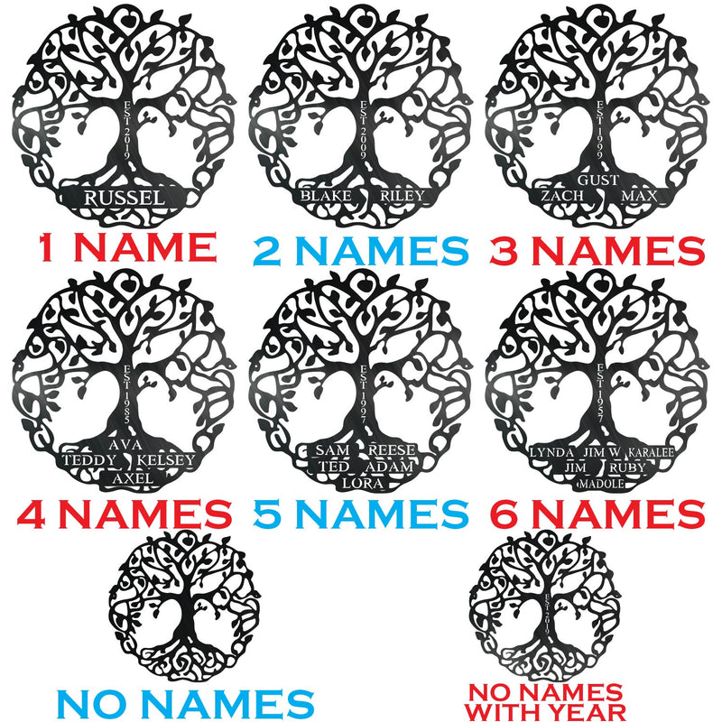 Family Tree Of Life Monogram