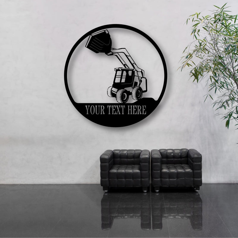 Skid Steer Monogram