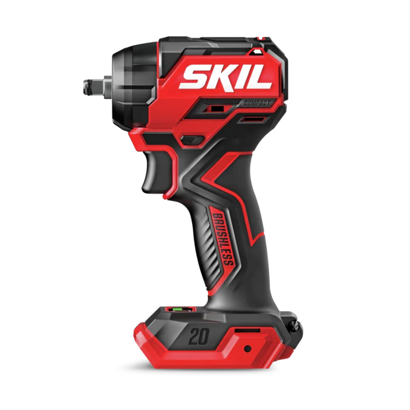 SKIL IW6739B-00 PWR CORE 20™ Brushless 20V 3/8 IN. Compact Impact Wrench (Tool Only)