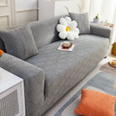3D Leaves Jacquard Couch Slipcovers Non-Slip Cozy Stretchy Couch Covers for Sectional by Slipcover KAS™