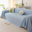Durable Cooling Couch Cover for Dogs Textured Chic Leaf Summer Throw Cover Blanket by Slipcover KAS™