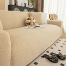 Stretch Plush Fitted Couch Slipcover Furniture Protector for 1/2/3/4/5 Cushion Couch by Slipcover KAS™