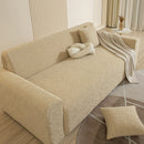 3D Jacquard Leaf Pattern Couch Slipcover, High Stretch Washable Textured Sofa Cover by Slipcover KAS™