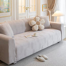 Modern Slipcovers Geometric Textured Stretchable Sofa Cover for Couch with Chaise by Slipcover KAS™