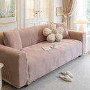Modern Slipcovers Geometric Textured Stretchable Sofa Cover for Couch with Chaise by Slipcover KAS™