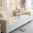 Modern Slipcovers Geometric Textured Stretchable Sofa Cover for Couch with Chaise by Slipcover KAS™