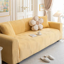 Modern Slipcovers Geometric Textured Stretchable Sofa Cover for Couch with Chaise by Slipcover KAS™