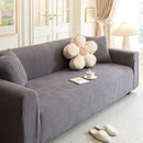 Modern Slipcovers Geometric Textured Stretchable Sofa Cover for Couch with Chaise by Slipcover KAS™