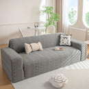 High Stretch Embossed Geometric Slipcover for Couch, Cozy Plush Fleece Couch Cover by Slipcover KAS™