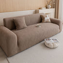 Elastic Stretch Sofa Cover Slipcover,  Thick Plush Wavy Flowing Texture Couch Cover