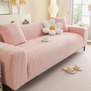 High Stretch Herringbone Textured Slipcover for Standard & L-Shaped Sectional Couches by Slipcover KAS™