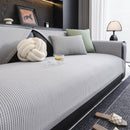 Non-Slip Cooling Breathable Couch Protector Towel, Lightweight Slipcover for Sofas