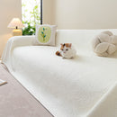 Cooling Embossed Botanical Couch Cover, Soft Ice Silk Furniture Protector for Sofa by Slipcover KAS™
