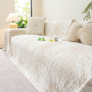 Cooling Botanical Jacquard Couch Cover Decorative Furniture Cover for Loveseat & Sofas by Slipcover KAS™