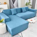 Boho Printed Sofa Slipcover, Stretch Furniture Protector for Sectional L-Shaped Sofa by Slipcover KAS™