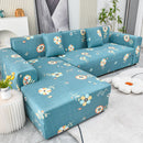 Boho Printed Sofa Slipcover, Stretch Furniture Protector for Sectional L-Shaped Sofa by Slipcover KAS™