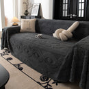Soft Plush Fleece Throw Blanket for Couch Solid Cute Warm Couch Cover Blanket for Winter