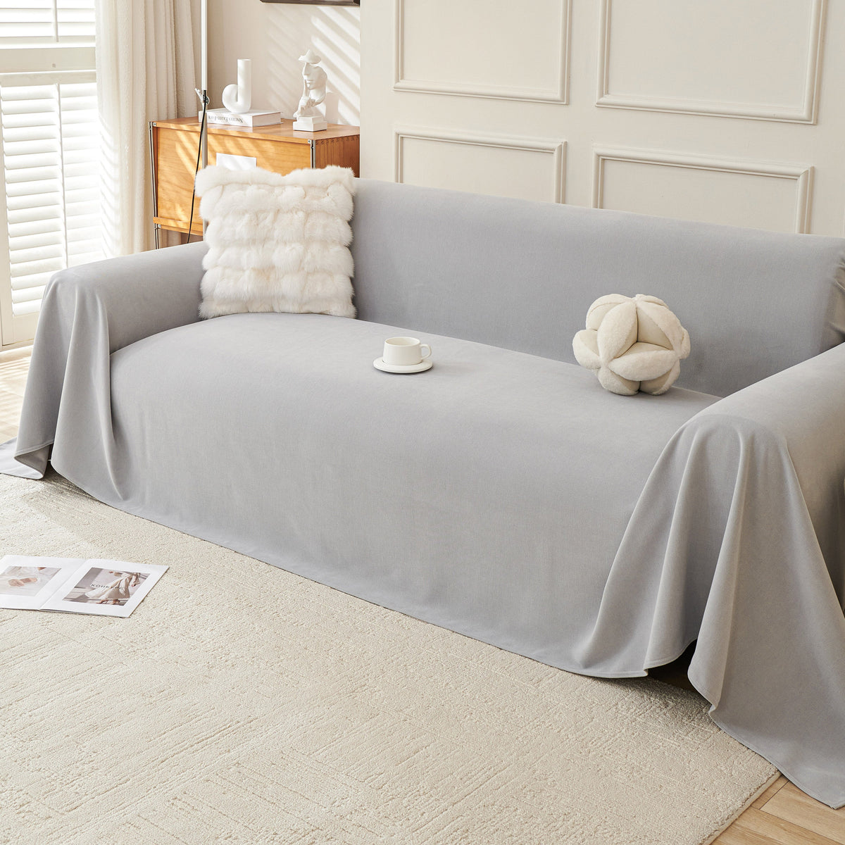 Waterproof Scratch Proof Sofa Protector Throw Blanket, Couch Cover for Pets & Kids, photo 32 of 44