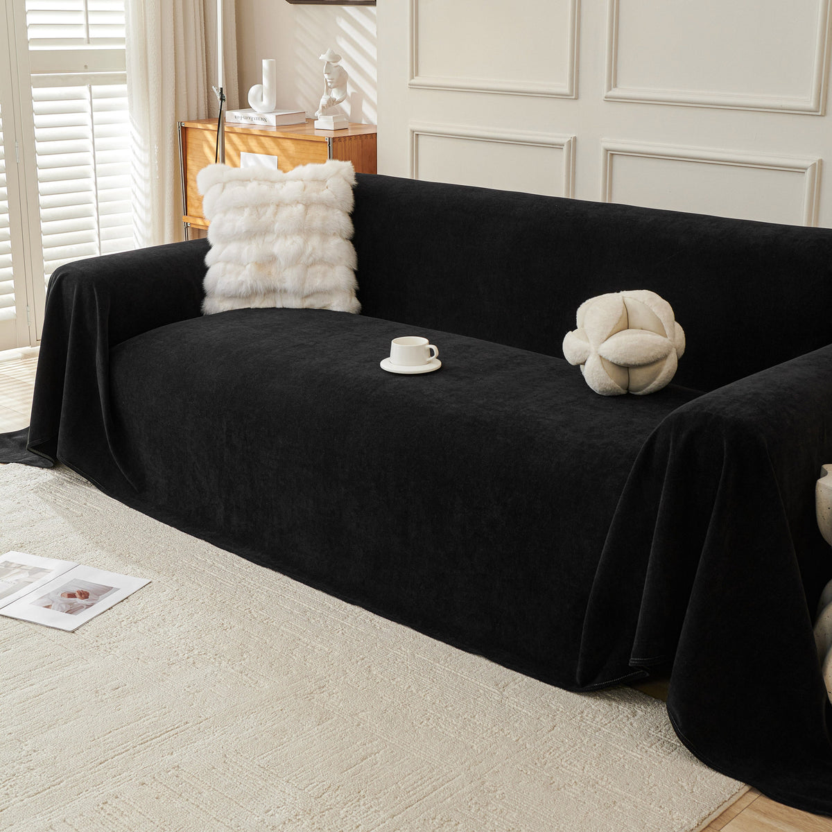Waterproof Scratch Proof Sofa Protector Throw Blanket, Couch Cover for Pets & Kids, photo 43 of 44